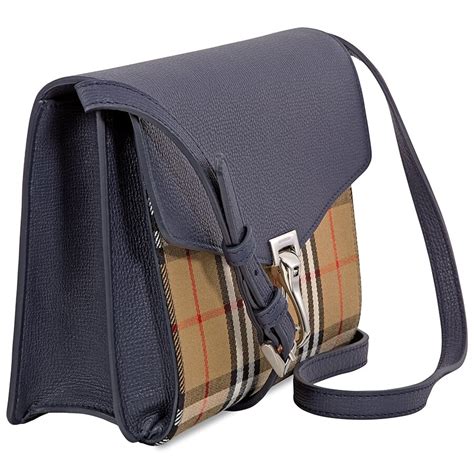 burberry small vintage and check crossbody bag regency blue|bloomingdale's Burberry Check.